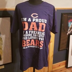 NWOT Chicago Bears fan tee shirt